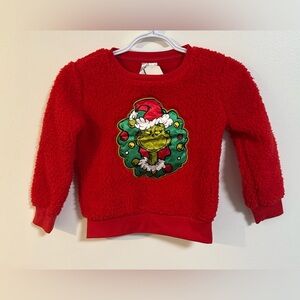 Dr. Seuss Red Grinch Kids Hoodie